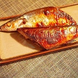 旬を味わう♪　秋刀魚の醤油漬け焼き